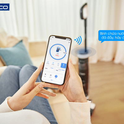Combo Máy Hút Bụi Lau Nhà Thông Minh Tineco Floor One S3 - Xử Lý Khô & Ướt - Tự Động Vệ Sinh + Trục Lăn + Nước Lau Sàn