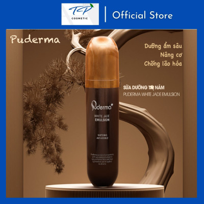 Sữa Dưỡng Hỗ Trợ Mờ Nám Luxury Exosome Emulsion Puderma Phiên bản nâng cấp của White Jade Emulsion 100ml: mờ thâm nám, nâng cơ, chống lão hóa.