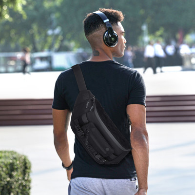 Ozuko Túi Đeo Hông Thể Thao Chống Thấm Nước Tiện Dụng Cho Nam