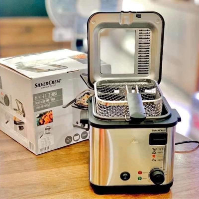  NỒI CHIÊN NGẬP DẦU 2 TRONG 1 SILVERCREST MINI 1.2 Lít Made in Germany Hàng chính hãng