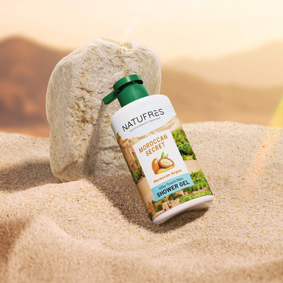 Sữa tắm Natufrès Bia Bỉ/ Rượu Vang/ Muối Biển và Trái Nhàu/ Tinh dầu Argan 250ml/ 450ml