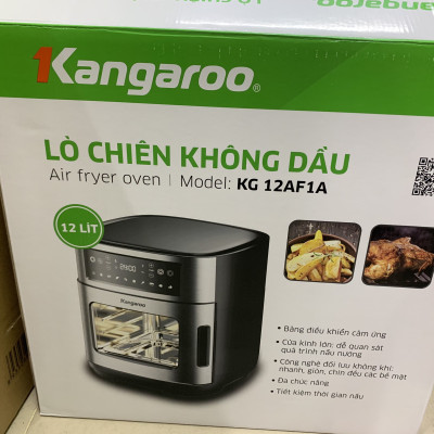 Lò Chiên Không Dầu Kangaroo KG12AF1A  (12 Lit)  - Hàng chính hãng