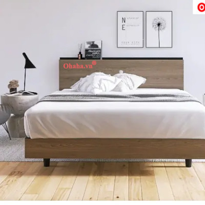 Giường Ngủ Gỗ OHAHA Cao Cấp OH003