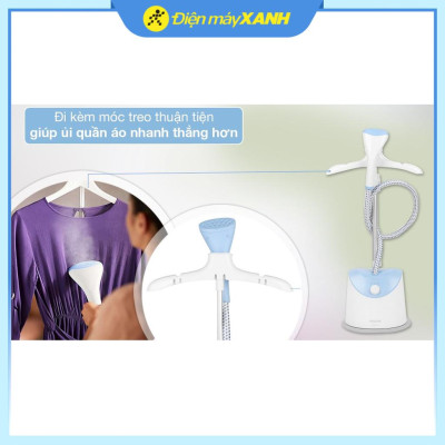 Bàn ủi hơi nước đứng Philips GC482/29 1600W - Hàng Chính Hãng