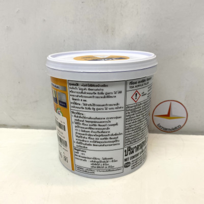 Keo xử lý nứt tường, trám vá lỗ đinh TOA Acrylic Filler 1 kg/Lon