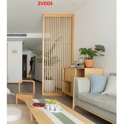 Vách ngăn phòng khách, nhà bếp bằng gỗ 3VD04 - Nội thất lắp ráp Viễn Đông Adv