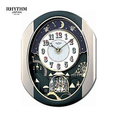 Đồng hồ treo tường RHYTHM 4MH751WD18 (Vàng Champange)