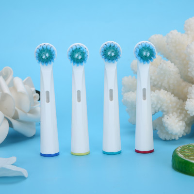 Cho máy Oral B Braun, bộ 4 Đầu Bàn Chải đánh răng điện thay thế MIHOCO EB28-P New Sensitive, làm sạch răng, cho nướu nhạy cảm, BỊ VIÊM