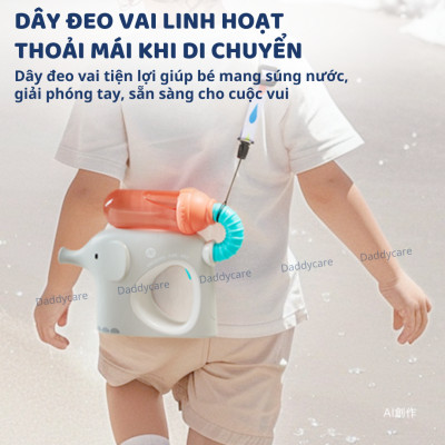 Đồ chơi phun nước cho bé Mideer Backpack Water Gun