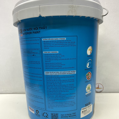 Sơn Nước Toa Supertech nội thất màu xám nhạt 8268_18L