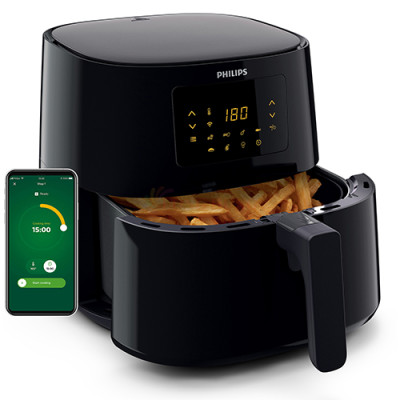 Nồi chiên không dầu điện tử Philips 6.2 lít HD9280/90 - Hàng chính hãng