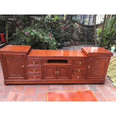 kệ  ti vi gỗ xoan đào