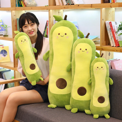 Gối ôm trái bơ dài, quả bơ dài siêu mềm mịn đáng yêu (50cm--->110cm) vải miniso mềm mịn êm ái - Thú bông trái bơ, quả bơ dài dễ thương