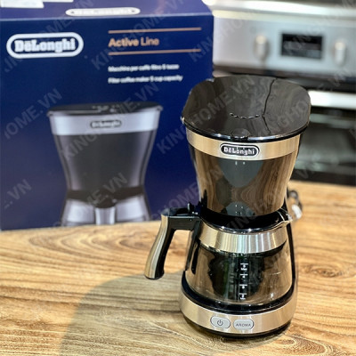Pha cà phê Delonghi ICM12011.BK - Hàng Chính Hãng