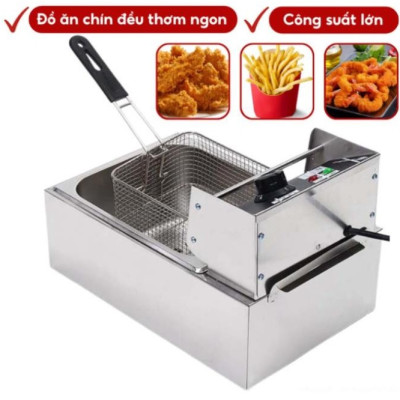 Nồi Chiên Nhúng Điện Ngập Dầu GDV Y06L (6 lít) - Hàng Chính Hãng