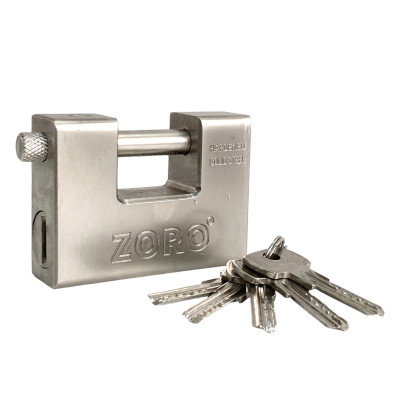 Ổ khoá cửa cầu ngang ZORO nặng 1kg1 chống cắt chống đập chống đục, siêu chịu lực chống trộm