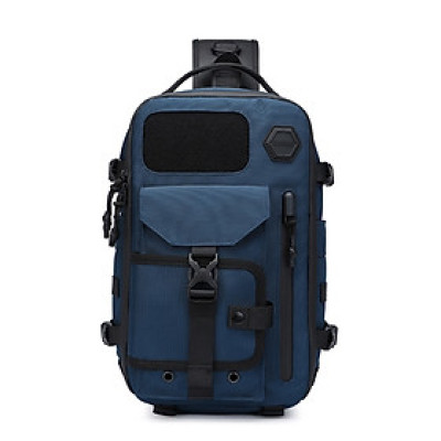 Ozuko Túi Đeo Trước Ngực Nhiều Ngăn Chống Thấm Nước Kích Cỡ Lớn Dành Cho Nam Giới