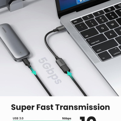 Ugreen UG15305US378TK 25cm Cáp OTG USB type C sang USB3.0 - HÀNG CHÍNH HÃNG