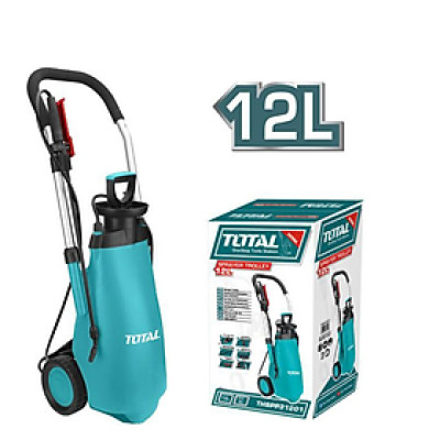 BÌNH XỊT NƯỚC CÓ BÁNH XE ĐẨY 12LÍT TOTAL THSPP31201 - HÀNG CHÍNH HÃNG