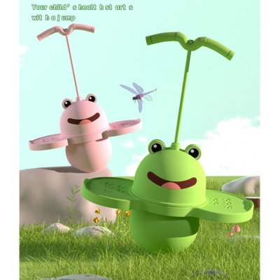 Bóng nhảy bóng nảy trẻ em(Ếch Cười) thể dục thể thao nhảy đàn hồi bàn đạp cân bằng nảy bóng đồ chơi trẻ em