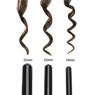 Máy Uốn Tóc Kỹ Thuật Số PYT Digital Curling Wand 19mm - Công Nghệ Nhiệt Hồng Ngoại Xa - Màu Xanh - Kèm Găng Tay Chịu Nhiệt