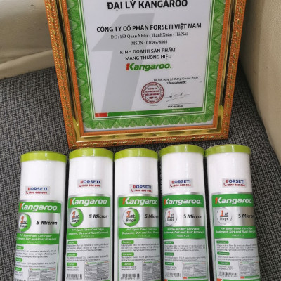 5 lõi lọc số 1 Kangaroo dùng cho các máy lọc nước - hàng chính hãng 100%