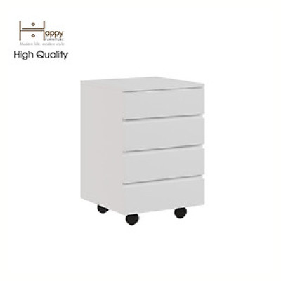 [Happy Home Furniture] OLA, Tủ đựng đồ 4 ngăn kéo bánh xe xoay, 45cm x 45cm x 59cm ( DxRxC), THK_093