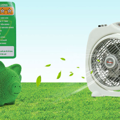 Quạt Bàn Đảo 2 Tấc Senko BD230 (27W) - Hàng chính hãng
