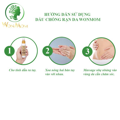 Dầu chống rạn tinh chất, săn chắc da Wonmom 70g