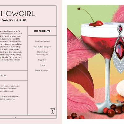 Sách - Dragtails - Fierce Cocktails Inspired by Drag Royalty by Greg Bailey (UK edition, Hardcover)