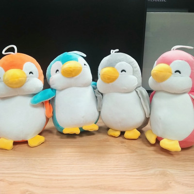 Gấu Bông Chim Cánh Cụt Siêu Mềm Mịn Dễ Thương Cho Bé (20cm--->45cm) Vải Miniso 4 Chiều Co Giãn Êm Ái, Hàng Cao Cấp An Toàn Cho Trẻ Nhỏ