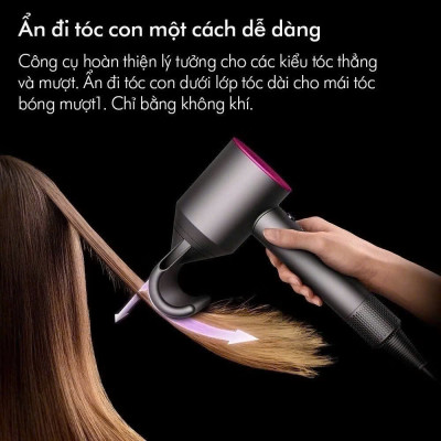 Máy Sấy Tóc Nóng Lạnh 2 Chiều Công Suất 2200W ION Âm - Giảm Tóc Hư Tổn - HÀNG CHÍNH HÃNG MINIIN
