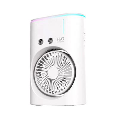 Quạt hơi nước tích điện Half Horse, xoay 180 pin 2500 mAh, thời gian sử dụng 6 tiếng, hàng chính hãng