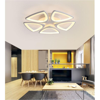 Đèn trần DIKI 3 chế độ ánh sáng hiện đại - kèm bóng LED chuyên dụng và điều khiển từ xa