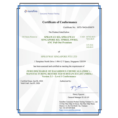 Chai xịt tẩy dầu Spot Lifter SW 833 (Không chất Chlorinated)