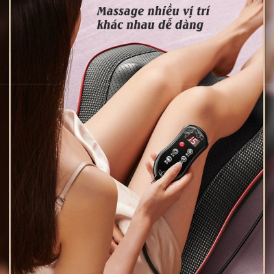 ￼GỐI MASSAGE CỔ VAI GÁY - GỐI MASSAGE HỒNG NGOẠI - GỐI MASSAGE GIÁ TỐT - GỐI MASSAGE TOÀN THÂN - GỐI MASSAGE ĐA NĂNG