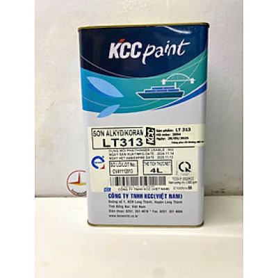 Sơn Alkyd KCC LT313 Base A màu kem 3094 _4L 