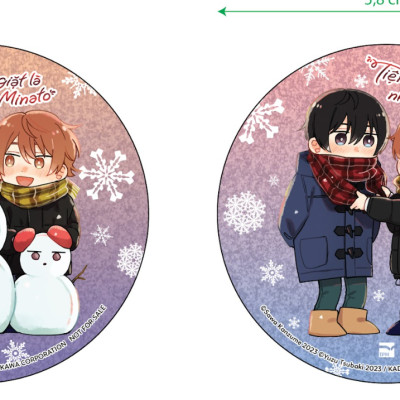 Sách - Bộ Manga - Tiệm Giặt Là Nhà Minato - Tập 4 + Tập 5 (Bộ 2 Tập) - Tặng Kèm Clear Card + Set 2 Bookmark + Standee + Set 2 Huy Hiệu