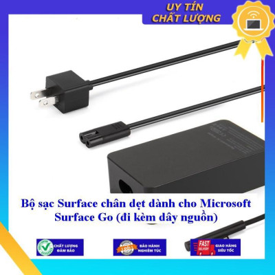 Bộ sạc Surface chân dẹt dùng cho Microsoft Surface Go - Hàng Nhập Khẩu New Seal