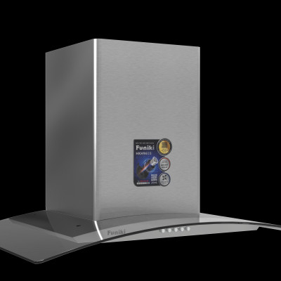 Máy hút mùi kính cong Funiki HKH9655 (Rộng 70cm) - Bảo hành 26 tháng - Hàng chính hãng