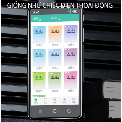 (Hỗ Trợ Tiếng Việt) Máy Nghe Nhạc Android MP4 Màn Hình Cảm Ứng 4.0 Inch Bluetooth WiFi Ruizu H8 - Hàng Chính Hãng