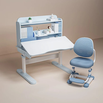 Bàn học sinh thông minh đa năng, nâng hạ tay quay, điều chỉnh góc nghiêng, chống cận Tundo CTIRPro80 kèm đèn ngang 80cm