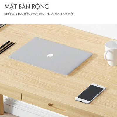 Bàn làm việc có ngăn kéo, bàn laptop cao cấp