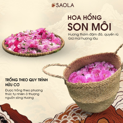 Nước hoa hồng thương hiệu Sao la (100ml): Dưỡng ẩm, làm se  khít lỗ chân lông, làm mịn và ngăn ngừa lão hóa da, làm sạch da, 100% thuần chay, từ tự nhiên, an toàn, lành tính - Hàng Chính Hãng