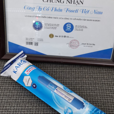 Combo 8 lõi lọc nước Karofi Hàng chính hãng dùng cho máy lọc nước Karofi 8 cấp S-S038
