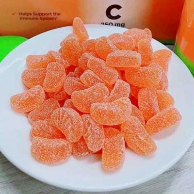 Kẹo vitamin c 250mg adult gummies c Kirkland tăng sức đề kháng, sáng da, làm chậm quá trình lão hóa 180viên/lọ - OZ Slim Store