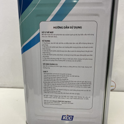 Sơn Alkyd KCC LT313 Base A màu xám D80680 _18L