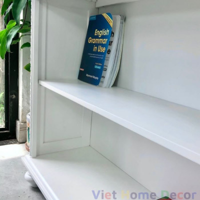 Kệ 2 Tầng Shabby Chic  Phong Cách Sang Trọng 1724 - Thương hiệu Viet Home Decor