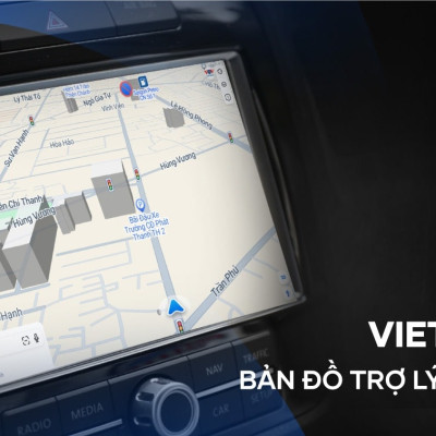 Vietmap BS10 LITE -  dành cho phụ kiện ô tô CarPlay An.droid Auto Dẫn đường và Vietmap Live - Hàng chính hãng
