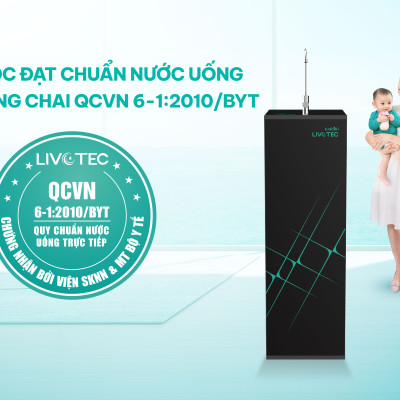 Máy lọc nước RO 10 lõi Karofi Livotec 606 - Hàng chính hãng